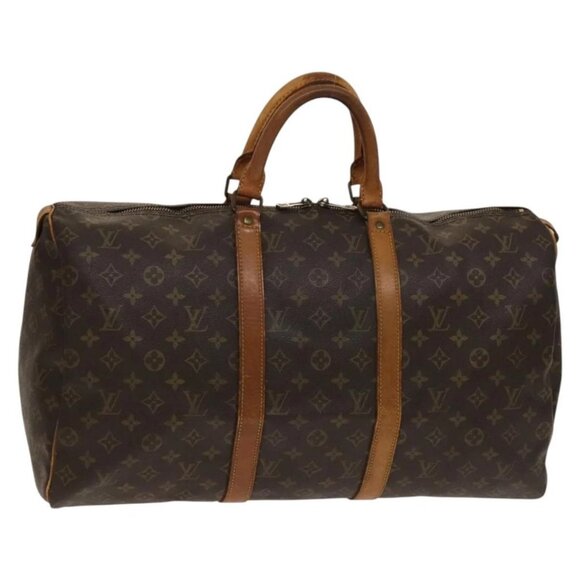 LOUIS VUITTON Monogram Keepall 50 Boston Bag - Picture 1 of 16